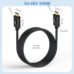 USB Cable Factory - OEM 5A 240W USB4 Multi Connector