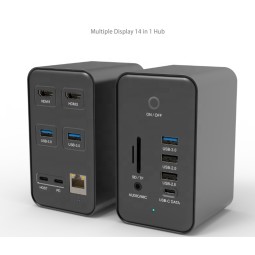 USB Hub Factory - OEM 14 17 Port Usb Hub Type-C