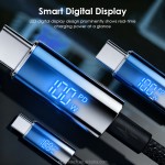 Data Cable Factory - 30W LED Display Nylon Braided Cable