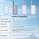 Portable Charger Manufacturer - 22.5W Built-in Cables 10000mAh