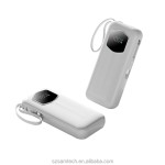 Power Bank Factory - Custom Logo 10000mAh Built-in Cables