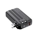 Power Bank Factory - 20W Type-C 10000mAh Foldable Wall Charger