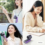 Smart Fan Manufacturer - 3600mAh 100 Speeds Neck Cooling Fan