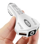 Car Charger Factory - 48W Dual Port USB QC3.0 Car Charger