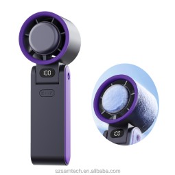 Smart Fan Manufacturer - 3600mAh 100 Speeds Neck Cooling Fan