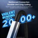 Type C Cable Factory - 30W Type C to L Fast Charging Braided