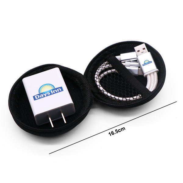 Christmas Gift Set Manufacturer - Portable Travel Charger Kit