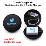 Christmas Gift Set Manufacturer - Portable Travel Charger Kit