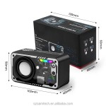 Bluetooth Speaker Manufacturer - LED Lights Transparent Casing Speaker