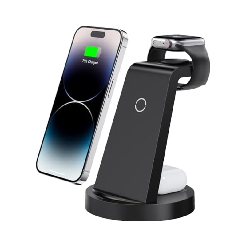 Wireless Charger Manufacturer - 3 in 1 Multifunction Charging Stand