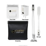 Gift Set Factory - Custom Logo 3 in 1 Charging Cable Set