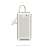 Portable Charger Manufacturer - 22.5W Built-in Cables 10000mAh