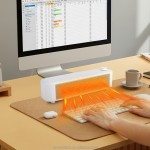 Ceramic Heater Factory - 500W Portable Desk Heater Tip-Over Protection