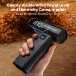 Handheld Fan Manufacturer - Portable Mini Turbo LED Light Fan