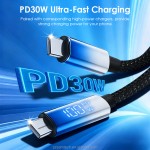 Data Cable Factory - 30W LED Display Nylon Braided Cable