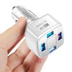Car Charger Manufacturer - USB Type C PD 4 Port QC3.0 Charger