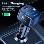 Car Charger Manufacturer - QC3.0 4 in 1 USB Type C Car Charger