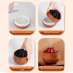 Flame Diffuser Manufacturer - Charcoal Fire Simulation Humidifier
