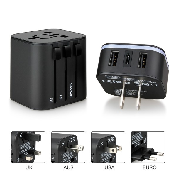 Travel Adapter Manufacturer - Custom Logo International Adapter