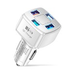 Car Charger Manufacturer - QC3.0 4 in 1 USB Type C Car Charger