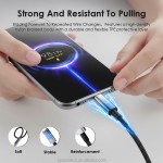 USB C Cable Factory - 100W Fast Charging RGB Nylon Braided