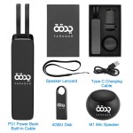 Gift Set Factory - 5000mAh Power Bank Mini Speaker USB Drive