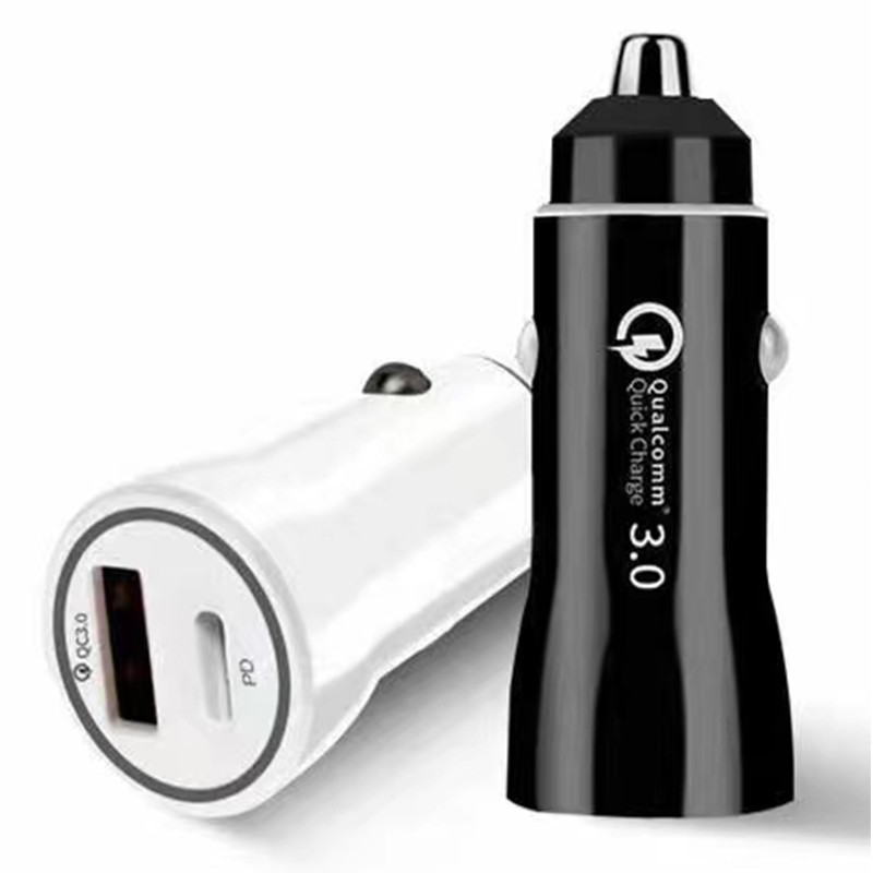 Car Charger Factory - Fireproof USB QC3.0 Type C Car Charger