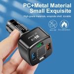 Car Charger Manufacturer - USB C QC3.0 4 Port Fast Charging