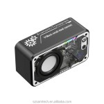 Bluetooth Speaker Manufacturer - LED Lights Transparent Casing Speaker