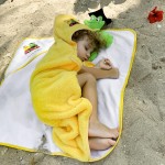 Hooded Bath Towels Supplier - Custom Kids Polyester