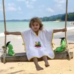 Hooded Poncho Supplier - Custom Knitted Baby Clothing