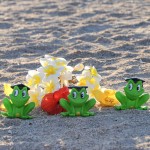 Rubber Frogs Toys Manufacturer - Squeaky Bathing Toys