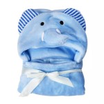 Flannel Hooded Blanket Supplier - Animal Cartoon Cloak