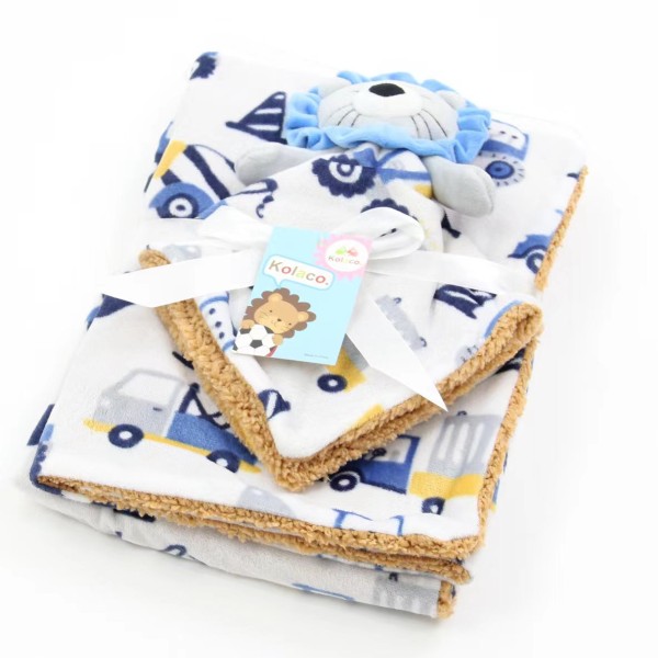 Plush Security Blanket Supplier - Unisex Animal Toy