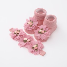 Baby Socks Set Supplier - Candy Flower Lace