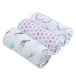 Flannel Receiving Blanket Factory - 4 Pack Large Size