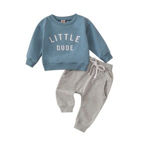 Toddler Jogging Suit Supplier - Boys Tops Pants Set