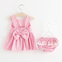 Summer Baby Dress Factory - Floral Bow Beach Holiday