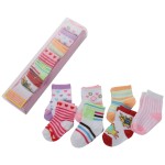 Baby Socks Manufacturer - Cute Polka Dot Striped