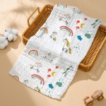 Organic Face Towel Factory - 4 Layers Muslin Washcloth