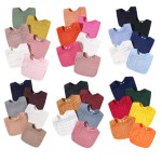 Muslin Baby Bibs Supplier - Super Absorbent 6 Layer