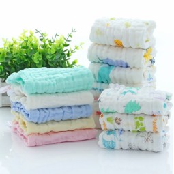 Baby Wash Cloth Manufacturer - Wholesale 5pcs Square