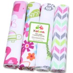 Baby Receiving Blanket Manufacturer - Wholesale 4pcs Pack