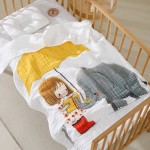 Baby Cotton Swaddle Supplier - Class A 6 Layer