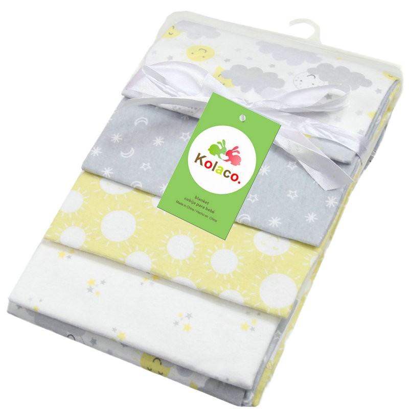 Cotton Flannel Blanket Supplier - Premium Swaddle Wrap
