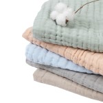 Muslin Face Towel Supplier - Crepe Washable Custom