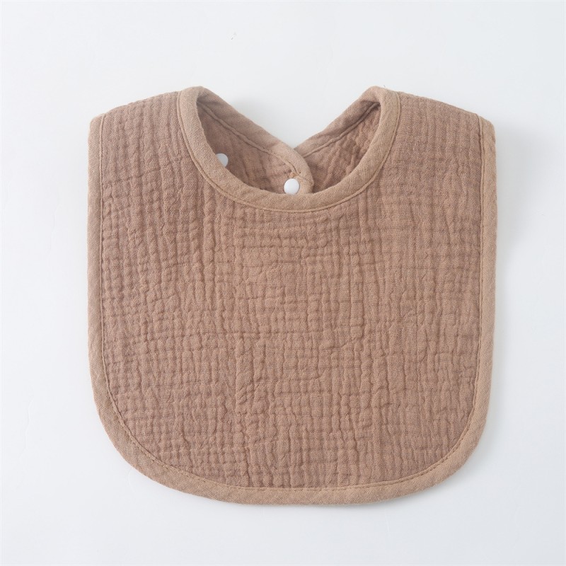 Cotton Baby Bibs Manufacturer - Teething Drooling Solid