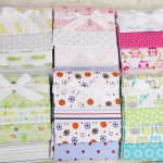Baby Receiving Blanket Supplier - 4pcs Cotton Flannel
