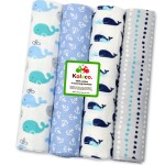 Baby Receiving Blanket Manufacturer - Wholesale 4pcs Pack