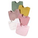 Muslin Baby Bibs Supplier - Super Absorbent 6 Layer